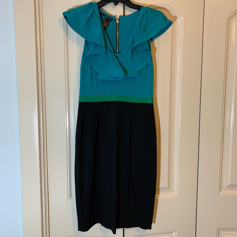 Jay Godfrey ruffle midi dress